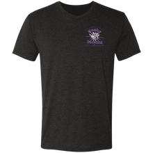 Load image into Gallery viewer, Bowling-purple text NL6010 Next Level Men's Triblend T-Shirt