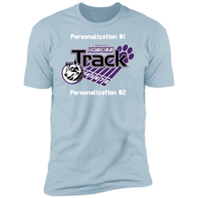 Load image into Gallery viewer, Track-white text NL3600 Premium Short Sleeve T-Shirt
