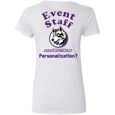 G500VL Gildan Ladies' 5.3 oz. V-Neck T-Shirt event