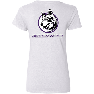 G500VL Gildan Ladies' 5.3 oz. V-Neck T-Shirt