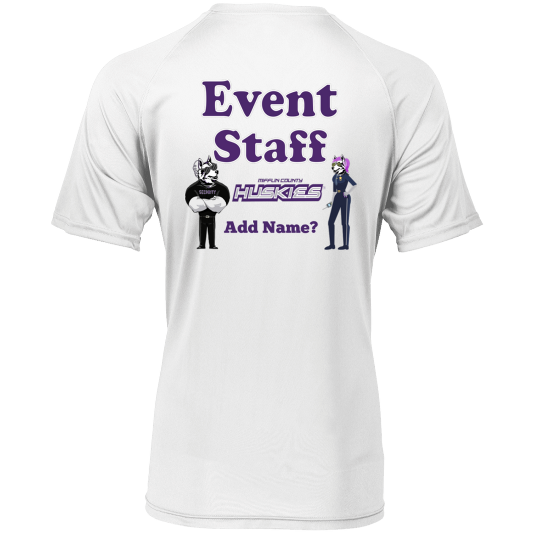 2790 Augusta Raglan Sleeve Wicking Shirt event