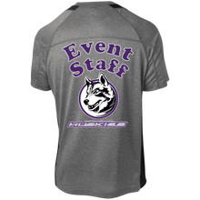 Load image into Gallery viewer, ST361 Sport-Tek Heather Colorblock Poly T-Shirt event