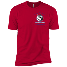 Load image into Gallery viewer, logo_outline_purple_text NL3310 Next Level Boys&#39; Cotton T-Shirt
