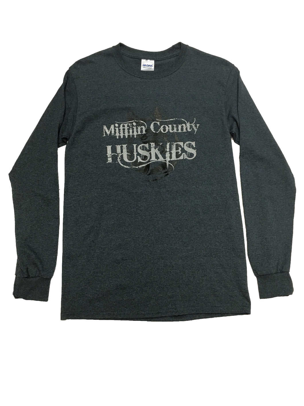 LS DARK HEATHER - Ladies Small