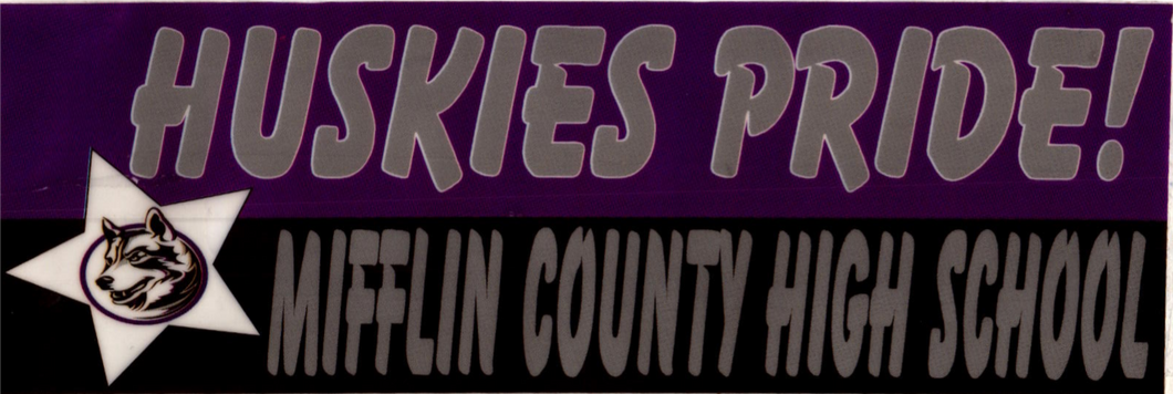 MCHS Window Cling - Husky Pride