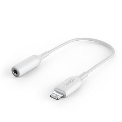 Cell Phone Audio Jack Adapter (Lightning Input)