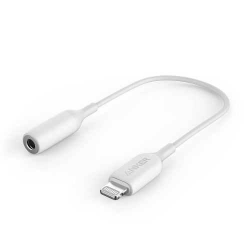 Cell Phone Audio Jack Adapter (Lightning Input)