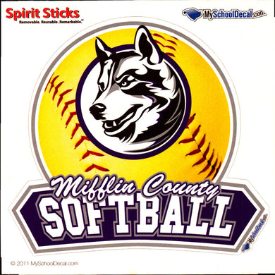 Softball Decal