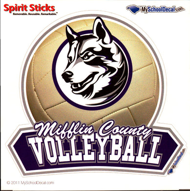 Volleyball Decal