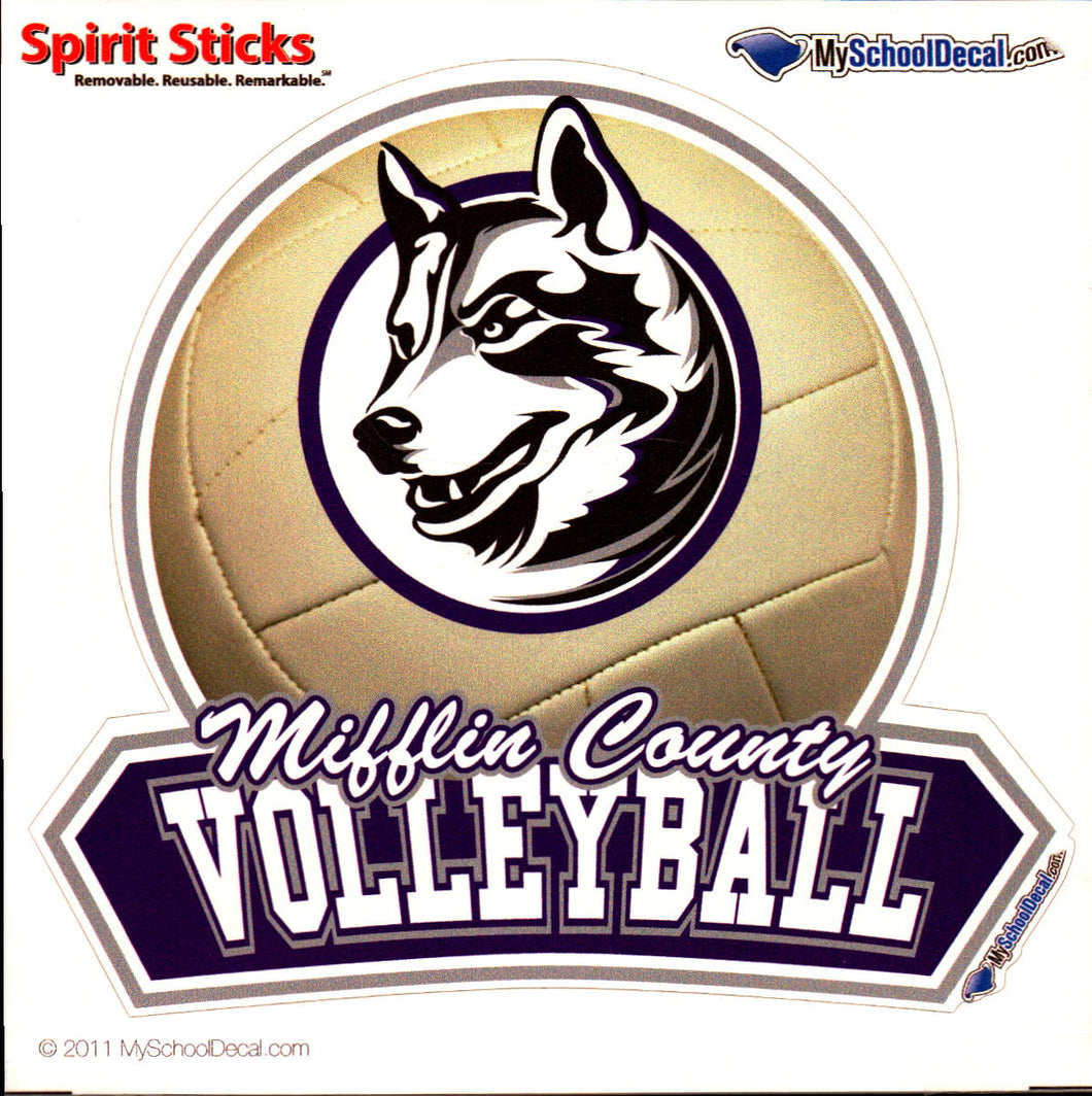 Volleyball Decal