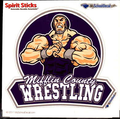 Wrestling Decal