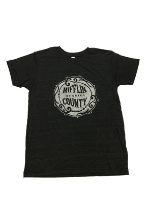 Youth Short Sleeve Black/Heather T-Shirt
