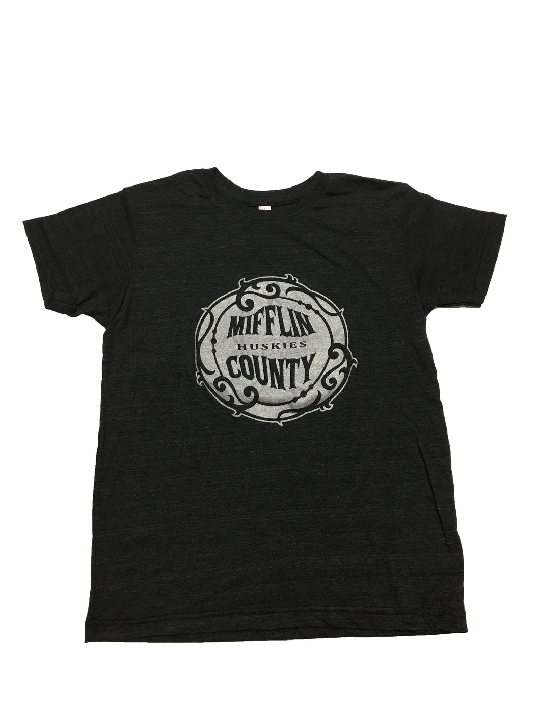 Youth Short Sleeve Black/Heather T-Shirt