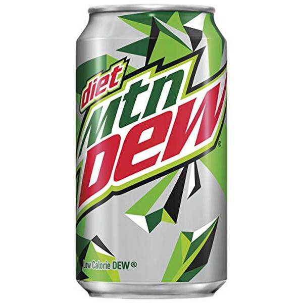 Diet Mountain Dew Cans
