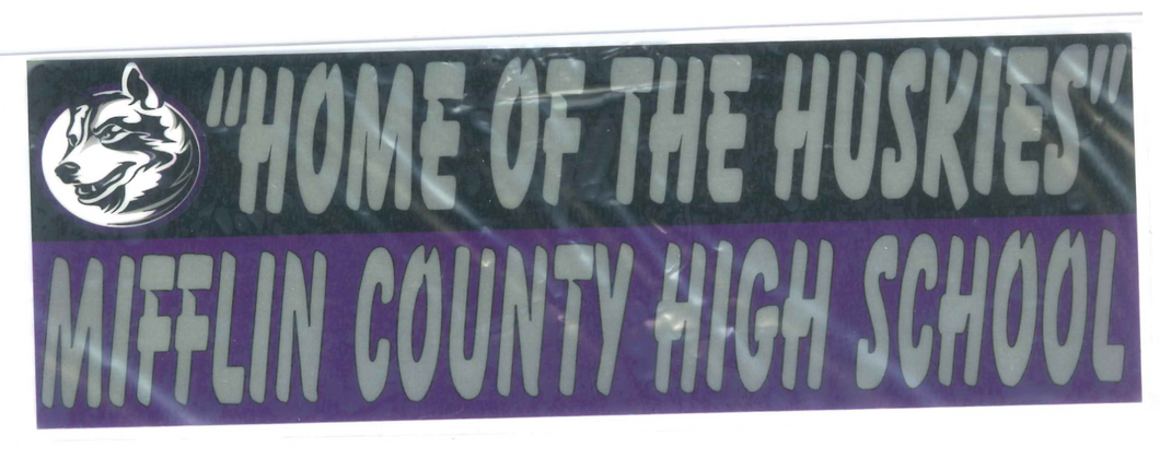 MCHS Window Cling - Husky Home