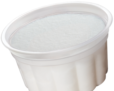 Vanilla Ice Cream Cup w/ Spoon