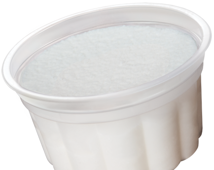 Vanilla Ice Cream Cup w/ Spoon